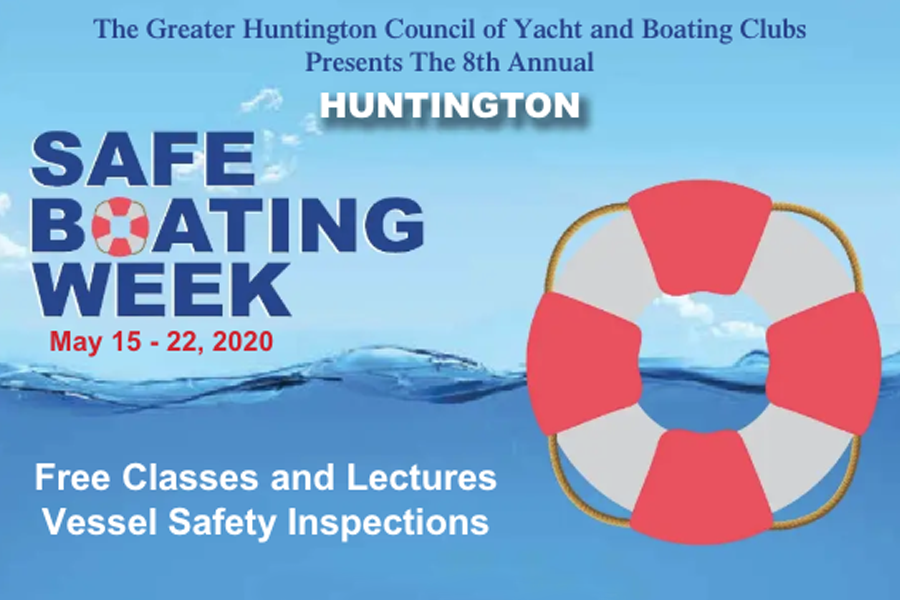 Huntington Safe Boating Week 2020